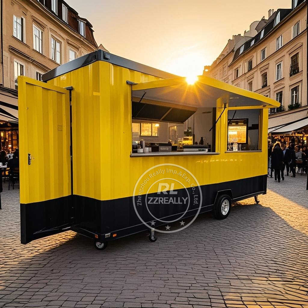Coffee Equipment Europe - Europe Standard Mobile 20ft Container Coffee