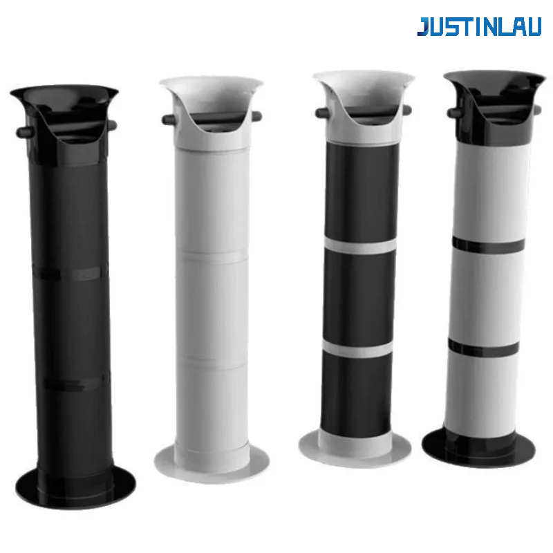 Coffee Knock Box - JUSTINLAU Large Capacity Vertical Coffee Grounds