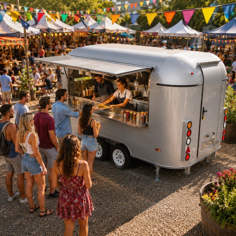 Coffee Equipment - Food Truck Mobile with Kitchen Fully