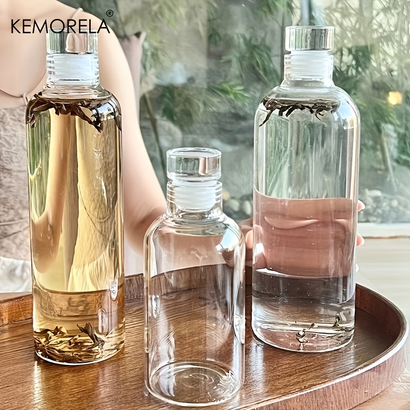 Coffee Equipment Eu - 1PCS Clear Water Bottle 300/500/750ml Glass