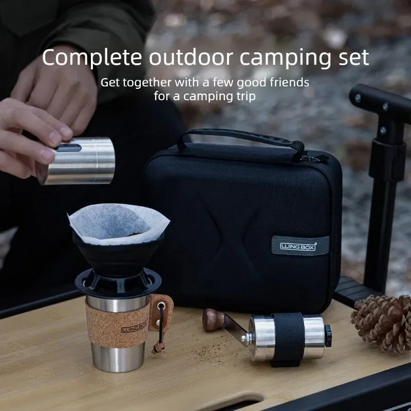 Outdoor Coffee Equipment - Outdoor Camping Single Person Hand Brew