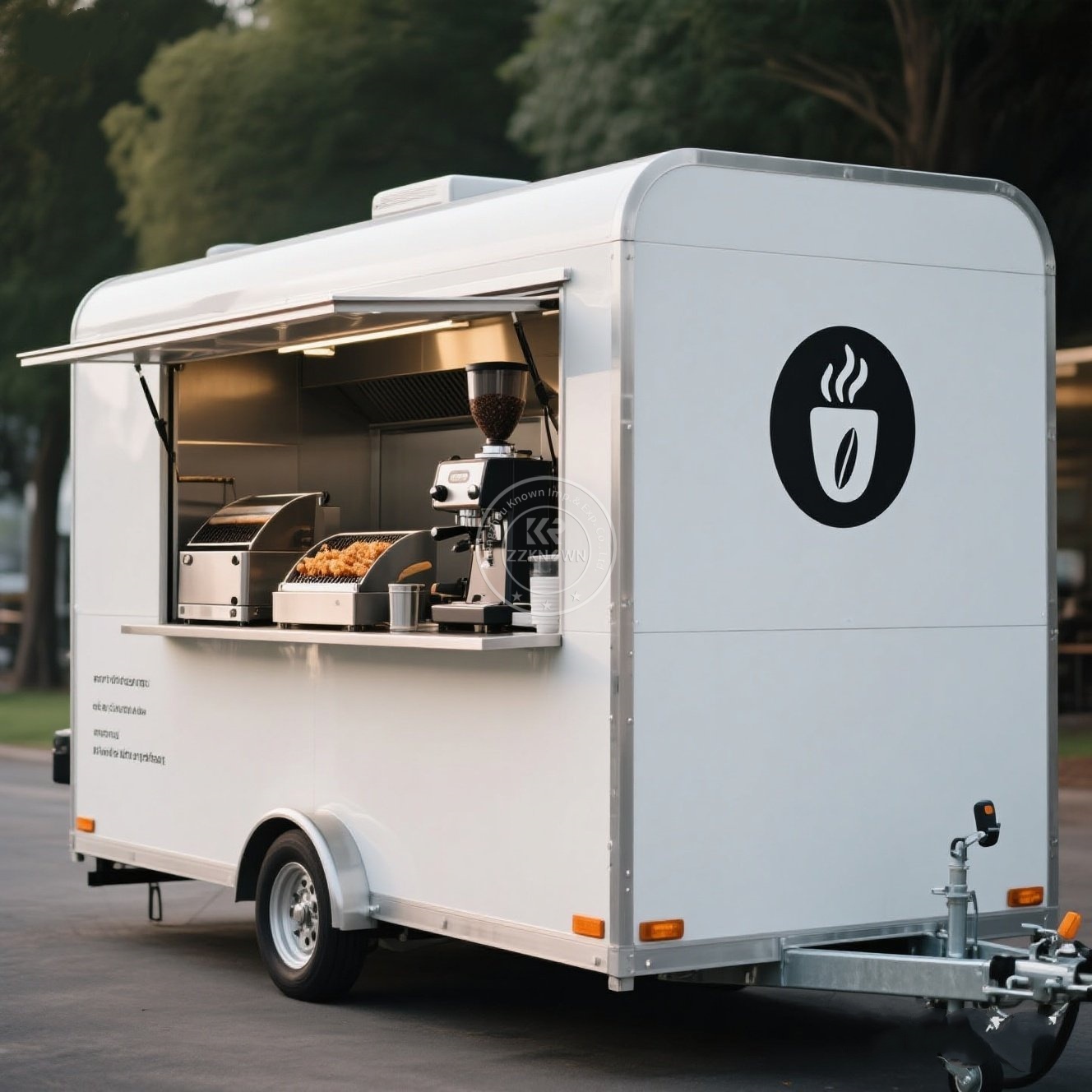 Coffee Equipment Europe - Custom Big Coffee Van Mobile Food