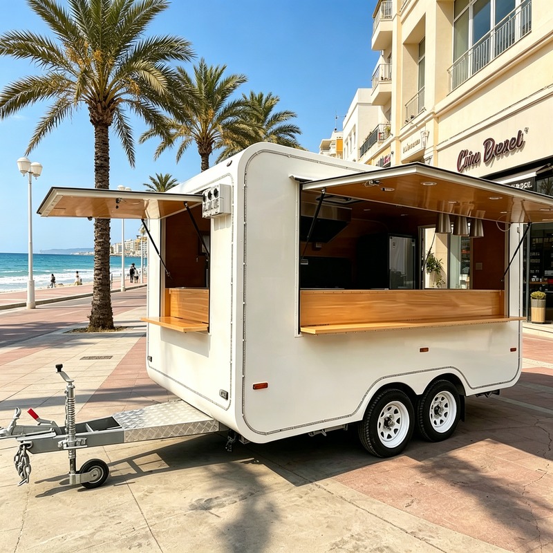 Coffee Equipment Eu - Customizable Coffee Bar Ice Cream Trailer
