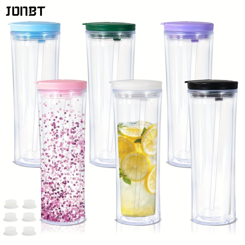 Outdoor Coffee Equipment - 20oz Reusable Double Layer Plastic Snowball