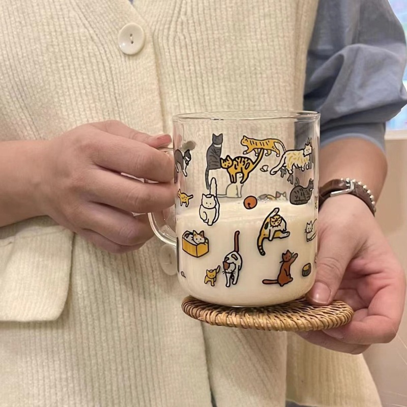 Espresso Shot Glass - 1PC Creative Pet Illustrated Mug Cute