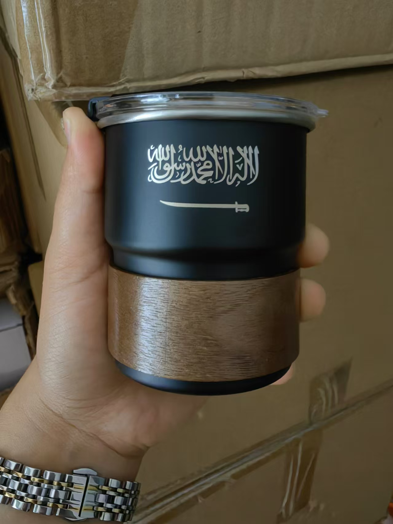 The Flag of Saudi Arabia Logo  - огляд і ціна Outdoor Coffee Equipment