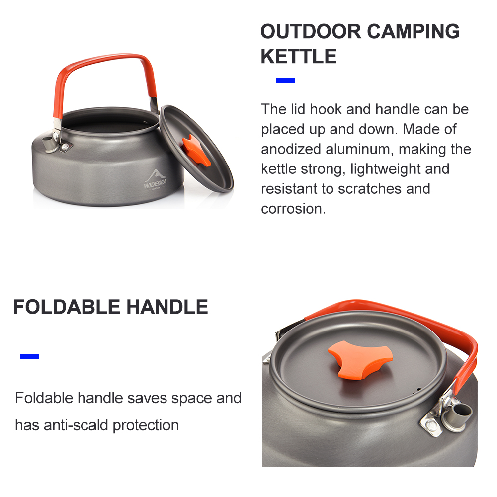 Widesea 1.1L 2L1.5L Camping Wa - огляд і ціна Outdoor Coffee Equipment