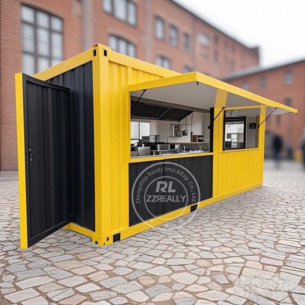 Europe Standard Mobile 20ft Co - огляд і ціна Coffee Equipment Europe