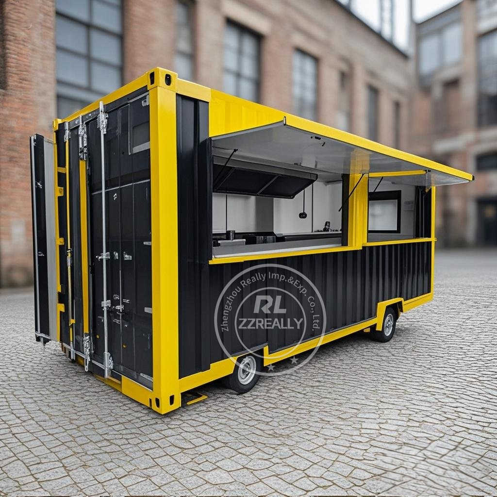 Europe Standard Mobile 20ft Co - огляд і ціна Coffee Equipment Europe