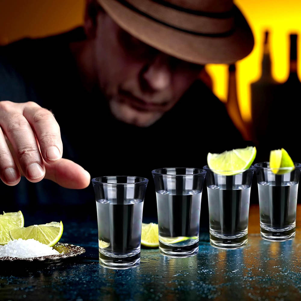 1.2oz Acrylic Shot Glass Bulk  - огляд і ціна Espresso Shot Glass