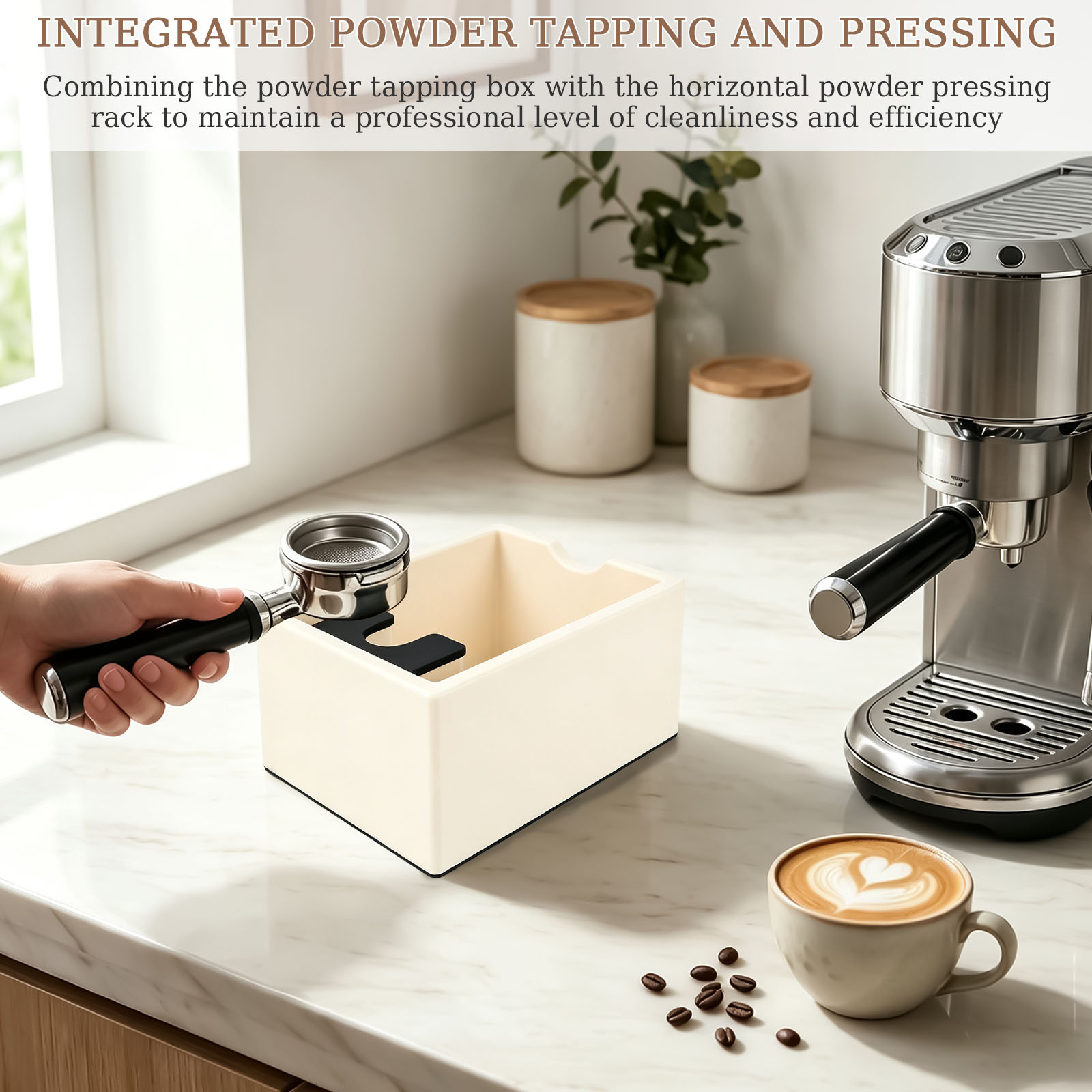 Large Capacity Espresso Knock  - огляд і ціна Coffee Knock Box