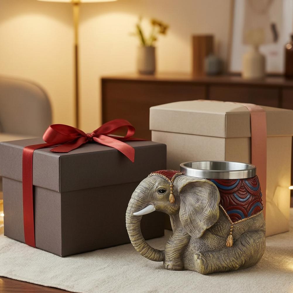 Elephant Mug Resin Coffee Cup  - огляд і ціна Coffee Equipment Eu