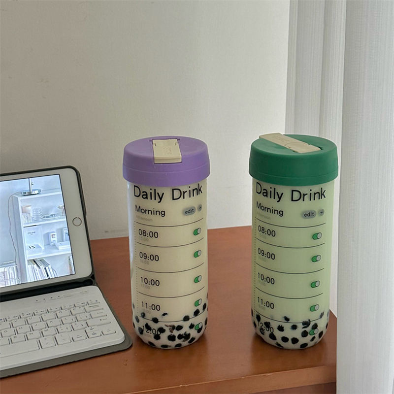 Glass Water Bottle With Time M - огляд і ціна Coffee Equipment Eu