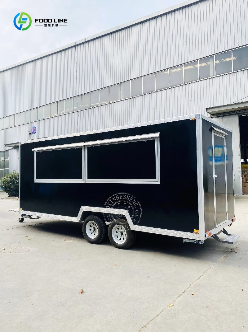 New Mobile Coffee Trailer Food - огляд і ціна Mobile Coffee Van Equipment