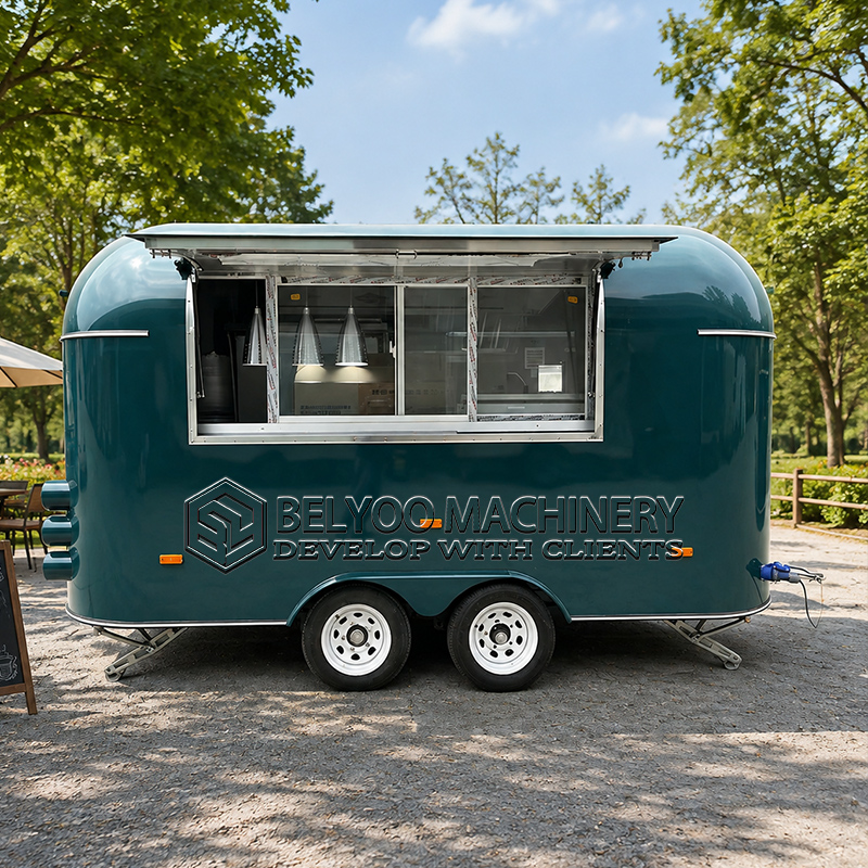 Belyoo Commercial Food Trailer - огляд і ціна Coffee Equipment