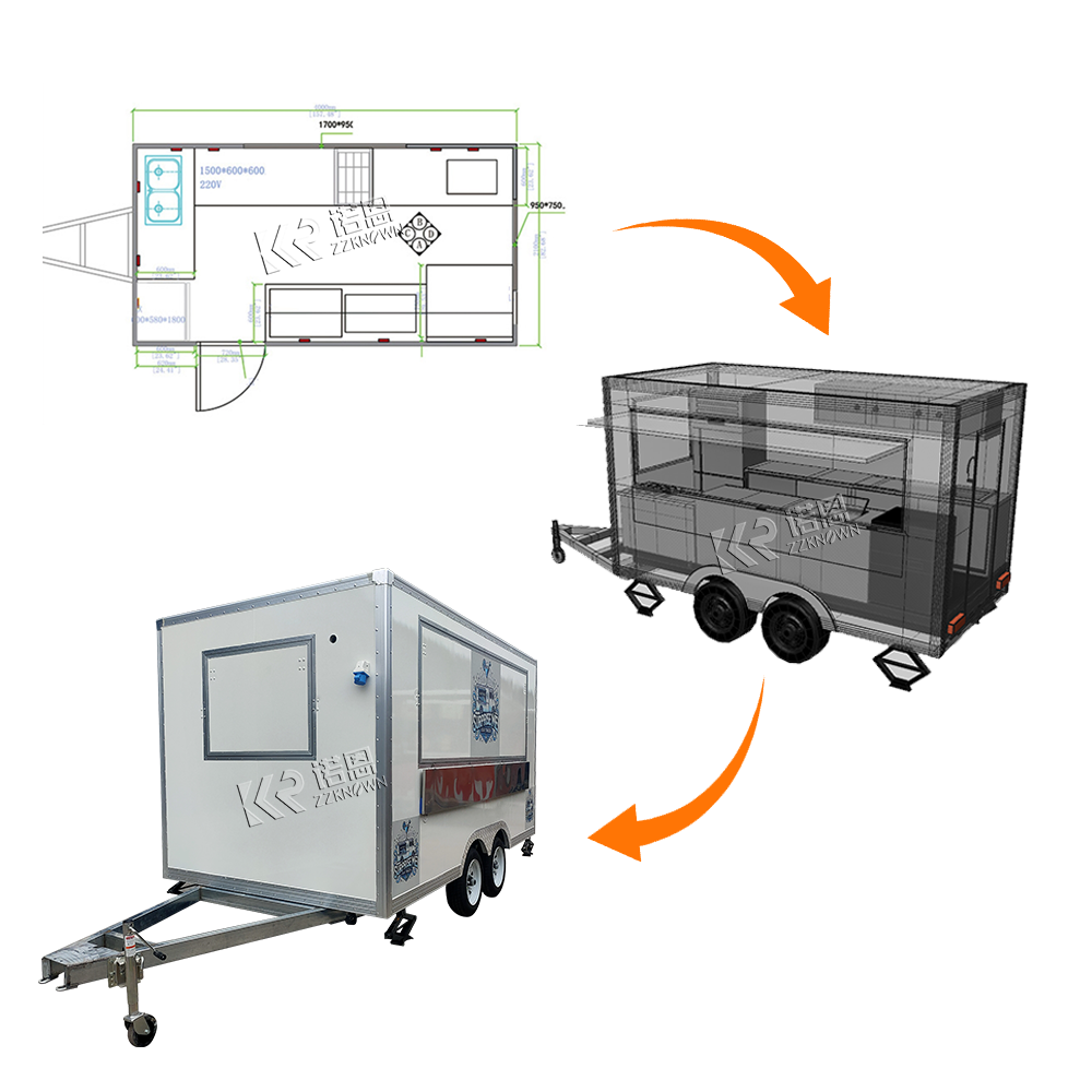 Custom Big Coffee Van Mobile F - огляд і ціна Coffee Equipment Europe