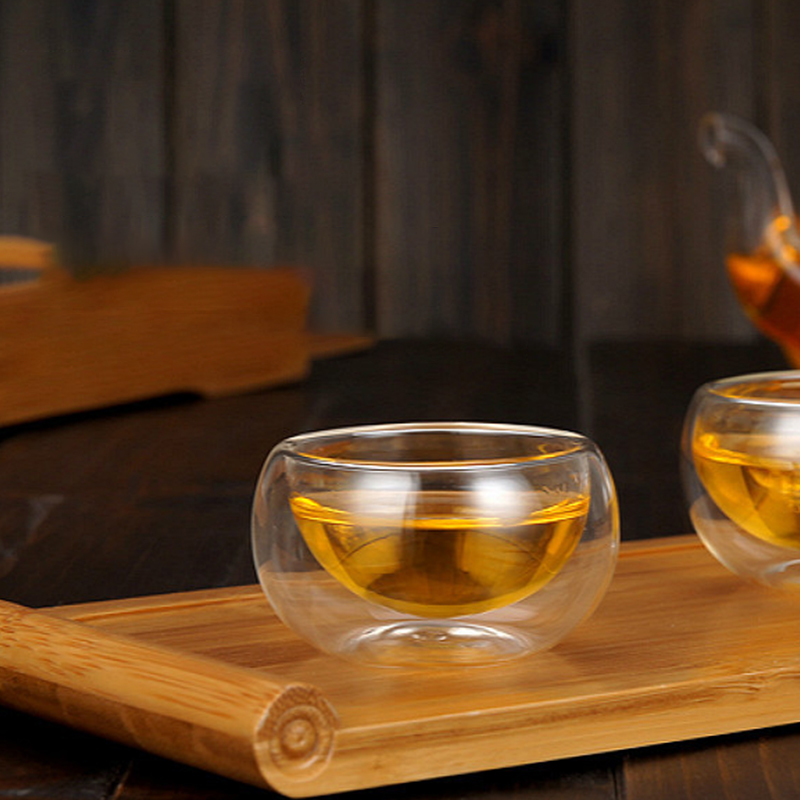 50ml Double Wall Glass Cup Tra - огляд і ціна Espresso Shot Glass