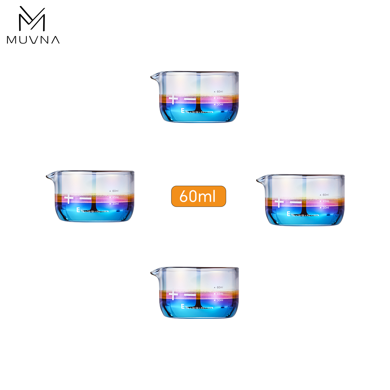 Muvna Espresso Cups, 60ML/2.11 - огляд і ціна Espresso Shot Glass