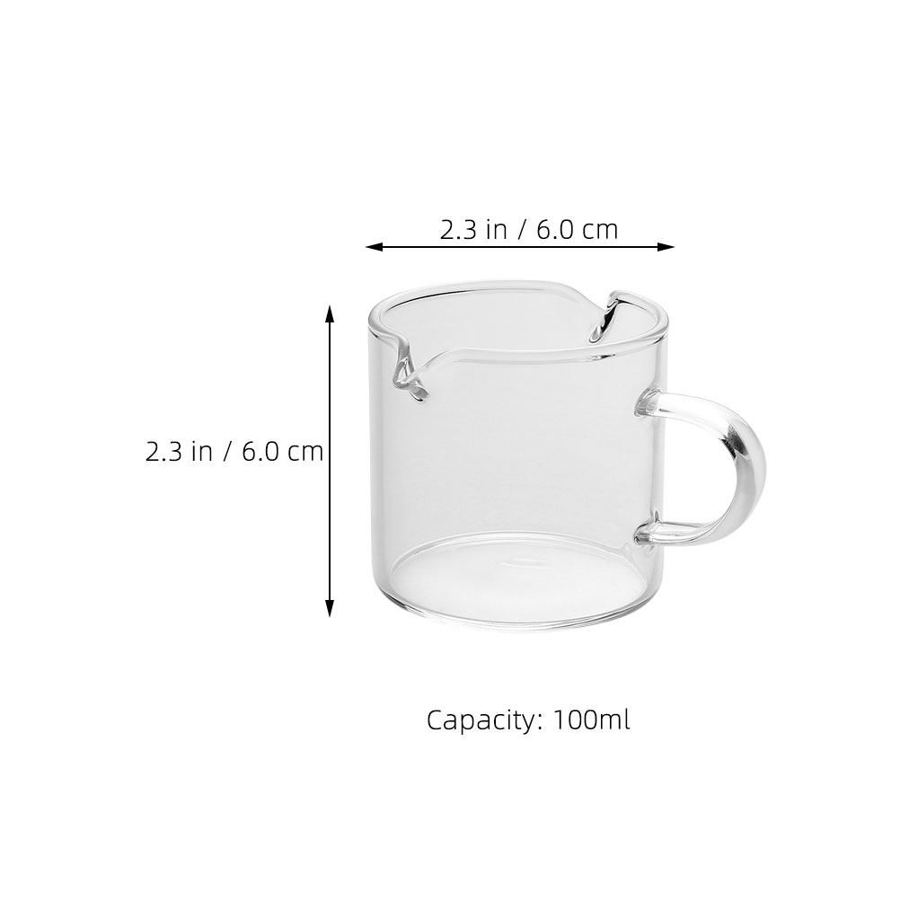 2Pcs 100Ml Borosilicate Espres - огляд і ціна Espresso Shot Glass