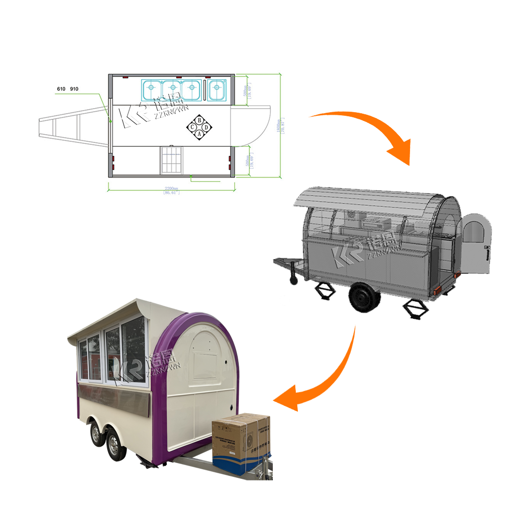 Outdoor Mobile  Food Trailers  - огляд і ціна Outdoor Coffee Equipment