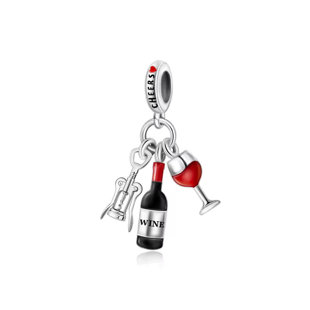 925 Silver drink series Charm  - огляд і ціна Espresso Shot Glass