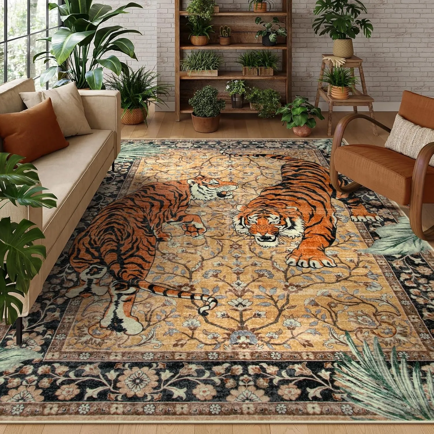 Jungle Tiger Rug for Living Ro - огляд і ціна Outdoor Coffee Equipment