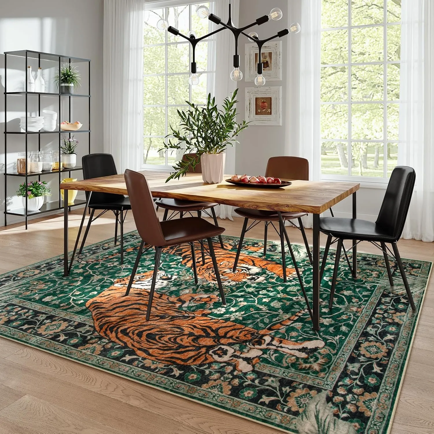 Jungle Tiger Rug for Living Ro - огляд і ціна Outdoor Coffee Equipment
