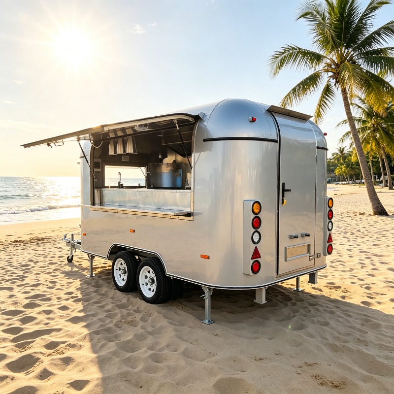 Customized Food Truck Mobile w - огляд і ціна Coffee Equipment