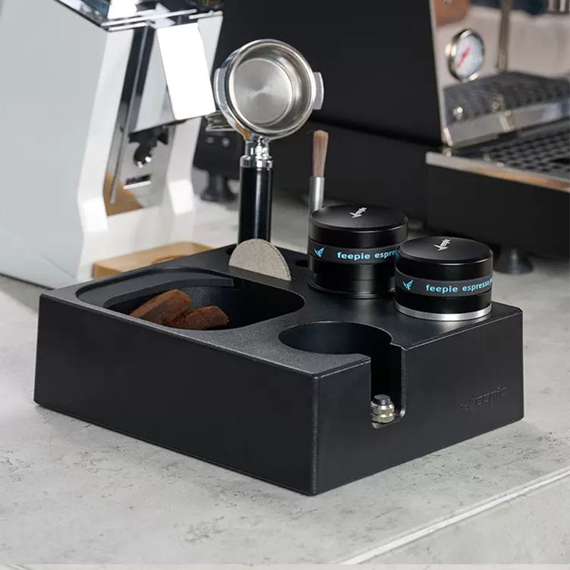 Coffee Tamper Station Mat Stan - огляд і ціна Coffee Knock Box