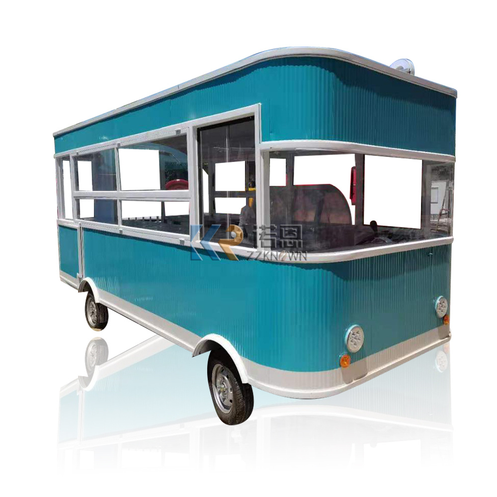 In Stock 5M Mobile Food Truck  - огляд і ціна Mobile Coffee Van Equipment