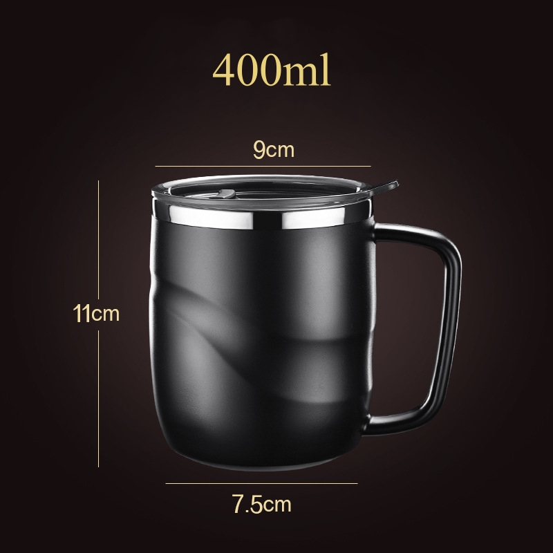 400ml Insulated Coffee Mug wit - огляд і ціна Coffee Equipment Eu
