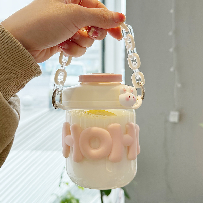 400ML Cute Girl Transparent Gl - огляд і ціна Coffee Equipment Eu