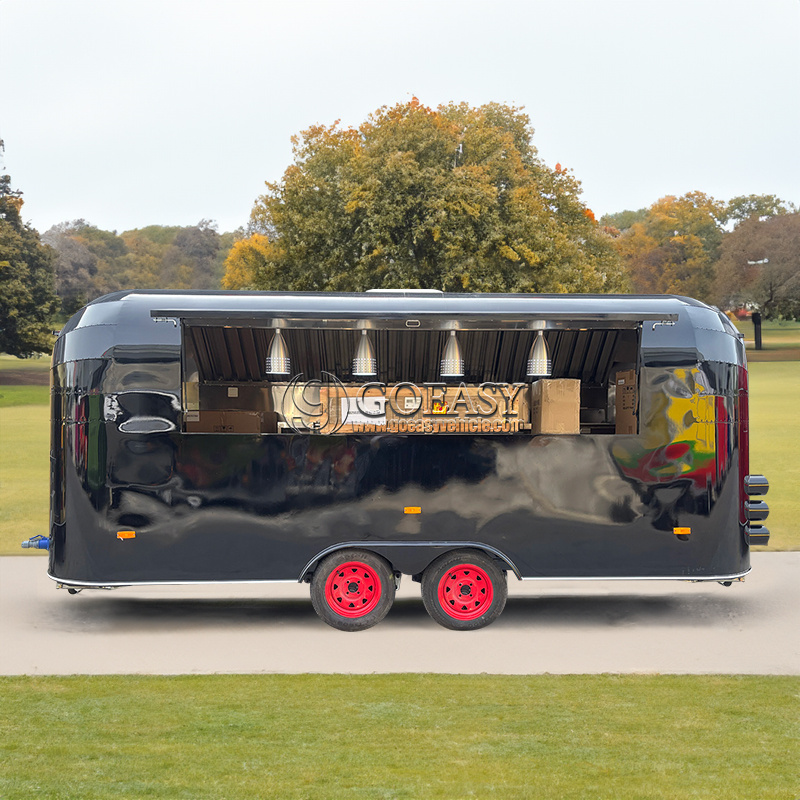 Coffee Food Truck Hot Dog Cart - огляд і ціна Mobile Coffee Van Equipment