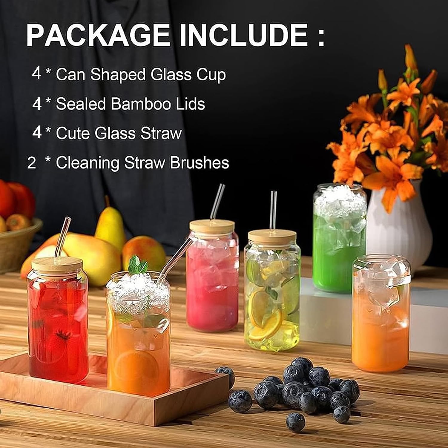 18.6oz 540ML Drinking Glasses  - огляд і ціна Espresso Shot Glass